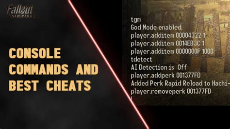 fallout nv commands|All Fallout New Vegas console commands and cheats .